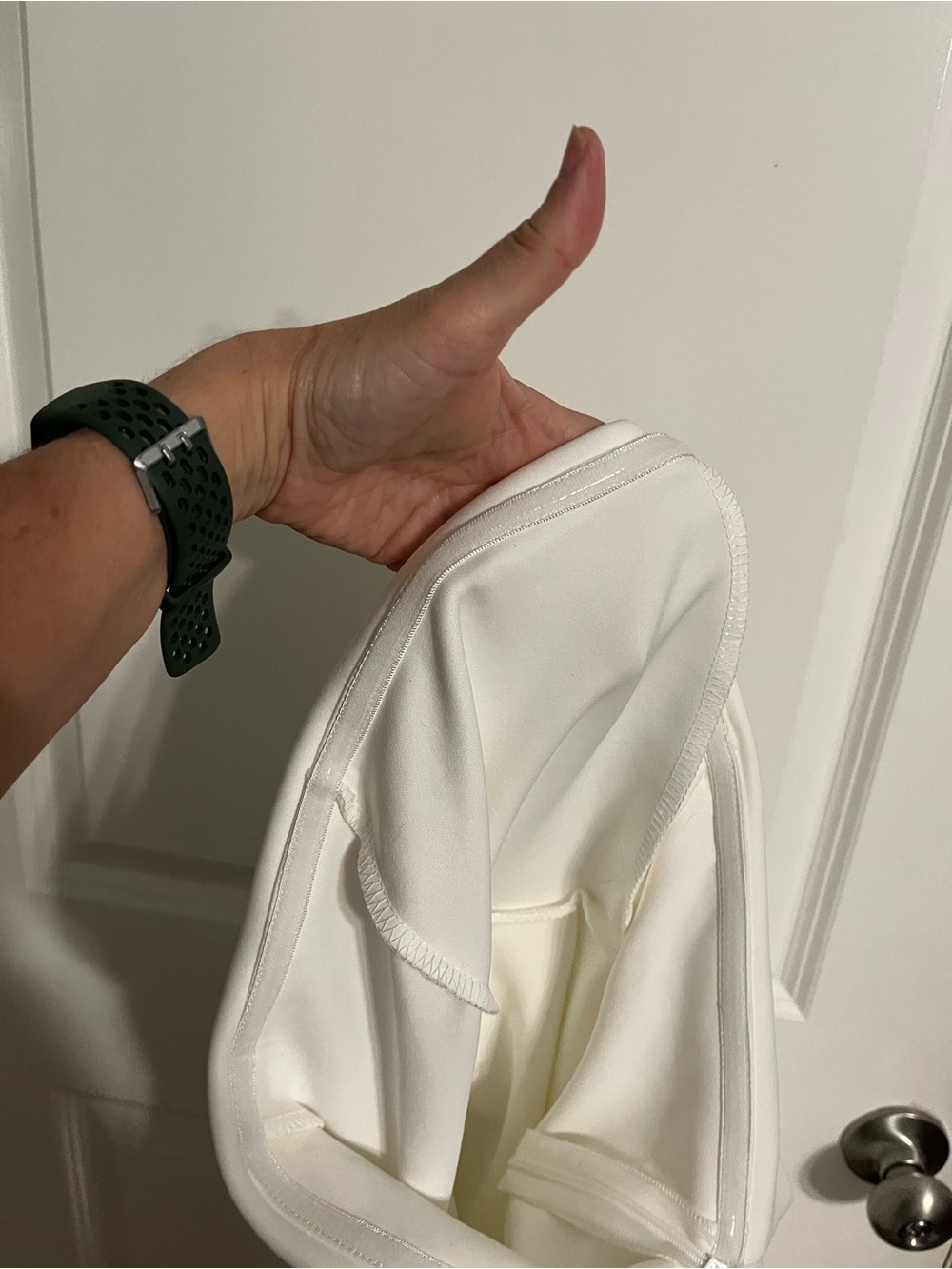 Strapless White Dress - Picture 9 of 9
